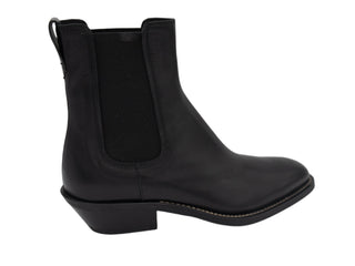 Tods Leather Heeled Chelsea Boots in Black