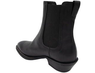 Tods Leather Heeled Chelsea Boots in Black