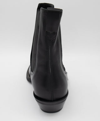 Tods Leather Heeled Chelsea Boots in Black
