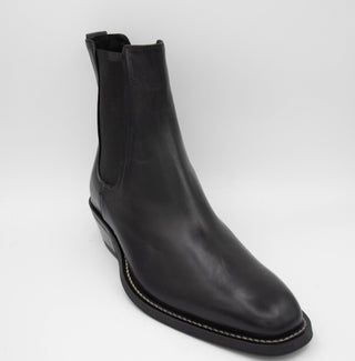 Tods Leather Heeled Chelsea Boots in Black