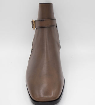Tods Tod's Leather Buckled Ankle Boots in Brown