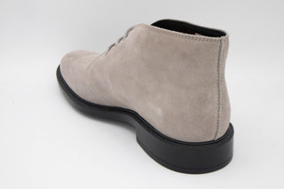 Tods Taupe Suede Lace-Up Chukka Boots