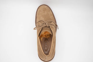 Tods Suede Chukka Boots with Crepe Sole