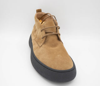 Tods Suede Lace-Up Chukka Boots with Chunky Sole