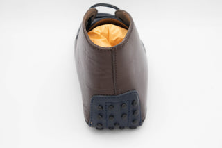 Tods Leather Two-Tone Gommino Chukka Boots