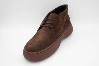 Tods Suede Lace-Up Platform Boots