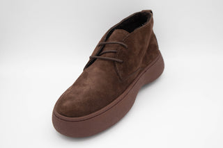Tods Suede Lace-Up Platform Boots