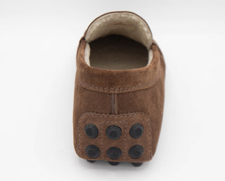 Tods Suede Sherpa-Lined Gommino Loafers
