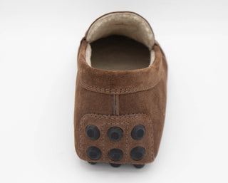 Tods Suede Sherpa-Lined Gommino Loafers