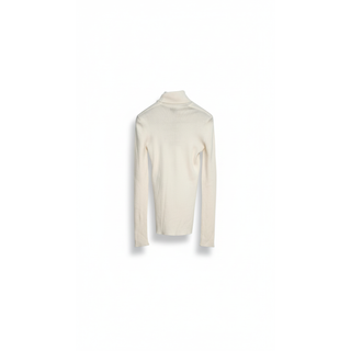Tom Ford Ribbed Knit Turtleneck Sweater White