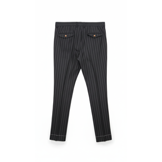 Brunello Cucinelli Mens Linen Pinstriped Suit