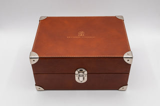 Brunello Cucinelli Grain Leather Corner-Reinforced Keepsake Box
