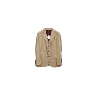 Brunello Cucinelli Brunello Cucinelli Tan Corduroy Two-Piece Suit
