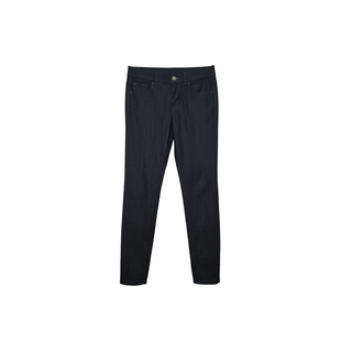 Tom Ford Tom Ford Charcoal Denim Slim Ankle-Zip Jeans