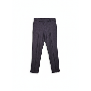 Tom Ford Grey Glen Check Tailored Trousers with Side Adjusters