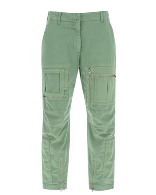 Tom Ford Cotton Cargo Pants with Zippered Pockets and Ankle Zips