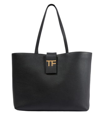 Tom Ford Grained Leather TF Hardware Tote