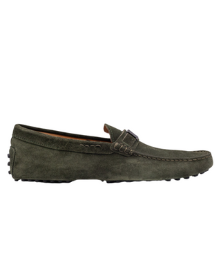 Tods Suede Buckle-Detail Gommino Driving Shoes