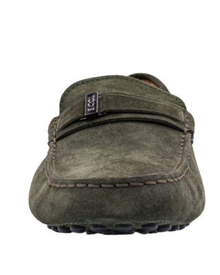 Tods Suede Buckle-Detail Gommino Driving Shoes