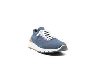 Brunello Cucinelli Mens Sneakers In Blue