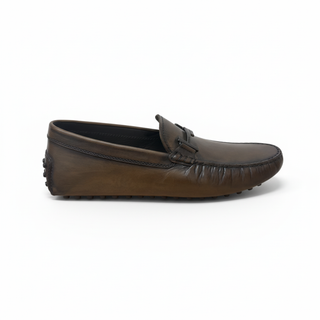 Tods Leather Gommino Driving Shoes with T-Logo