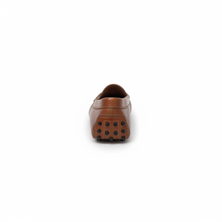TODS WOMENS LOAFERS IN BRICK