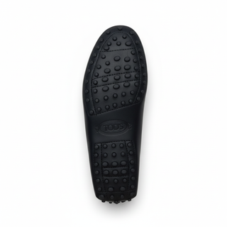 Tods Leather Gommino Loafers in Black