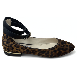 Tods Leather Ballerinas with Bow Detail Brown Black