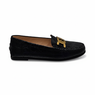 Tods Smooth Leather Penny Loafers