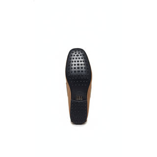 Tods Smooth Leather Penny Loafers in Brown
