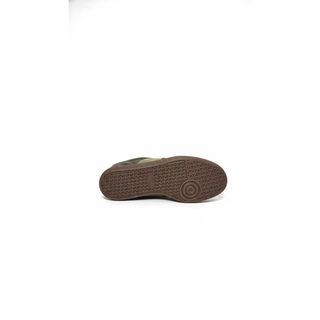 Tods Green Suede and Mesh Low-Top Sneakers