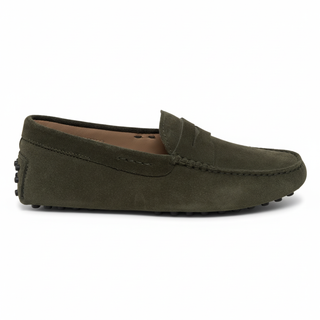 Tods Leather Gommino Driving Shoes in Black
