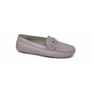Tods Suede Gommino Driving Shoes in Navy