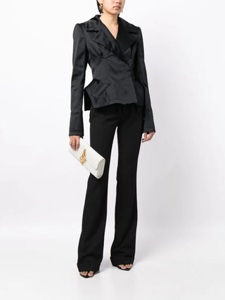Tom Ford TOM FORD Crocodile-Effect Leather Chain Clutch Bag