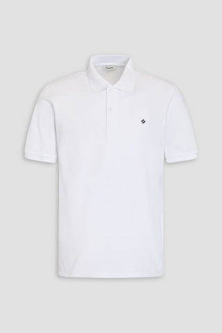 SANDRO COTTON-PIQU POLO SHIRT - Size M