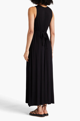 MELISSA ODABASH HARPER EMBELLISHED JERSEY MAXI DRESS - Size S