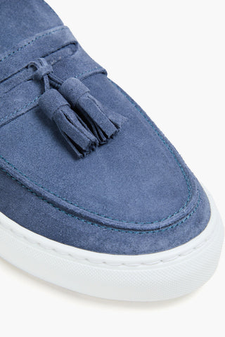 FRESCOBOL CARIOCA MONTA TASSELED SUEDE BOAT SHOES - Size 42