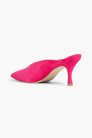 STUART WEITZMAN LULAH SUEDE MULES - Size 9