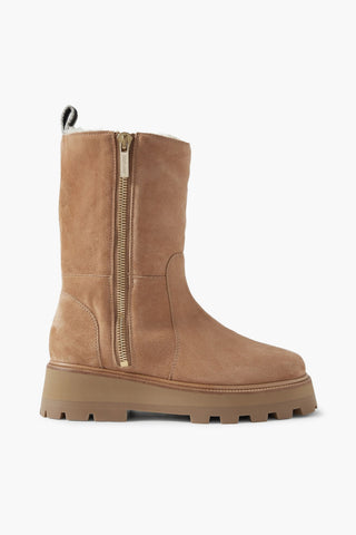 JIMMY CHOO BAYU SUEDE ANKLE BOOTS - Size 36