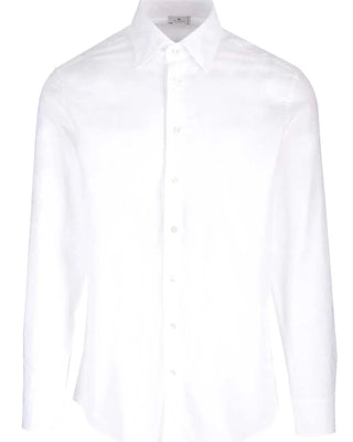 ETRO Cotton Subtle Paisley Print Button-Down Shirt