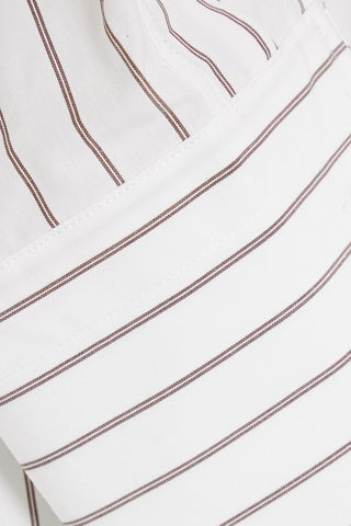 MAISON MARGIELA STRIPED COTTON-POPLIN SHIRT - Size 40
