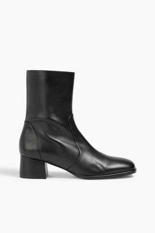 STUART WEITZMAN NOLA LEATHER ANKLE BOOTS - Size 7