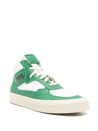 Rhude RHUDE Suede and Textile Low-Top Sneakers