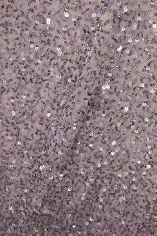 RETROFÊTE HEIDI EMBELLISHED MESH GOWN - Size L