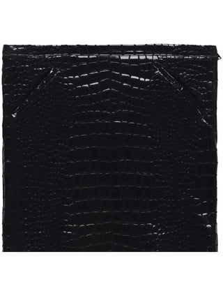 Tom Ford Patent Leather Crocodile-Effect Mini Skirt