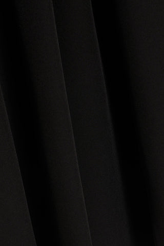 MIKAEL AGHAL PLEATED CREPE MIDI DRESS - Size 4
