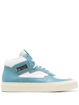 Rhude RHUDE Suede and Textile Low-Top Sneakers