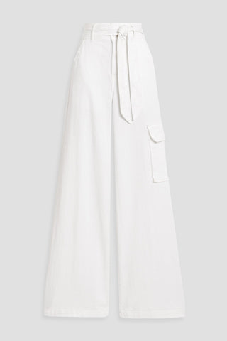 VERONICA BEARD BELISA HIGH-RISE WIDE-LEG JEANS - Size 29