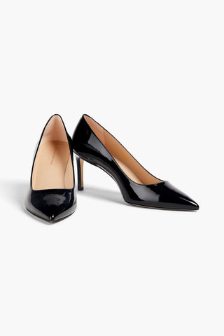 STUART WEITZMAN LEIGH PATENT-LEATHER PUMPS - Size 8