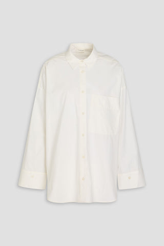 BY MALENE BIRGER DERRIS OVERSIZED COTTON-POPLIN SHIRT - Size 38